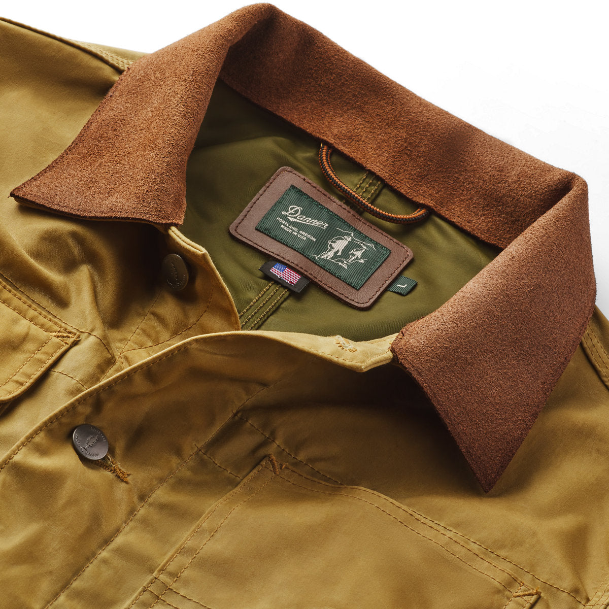 Shipyard Waxed Canvas Jacket Tan/Bison