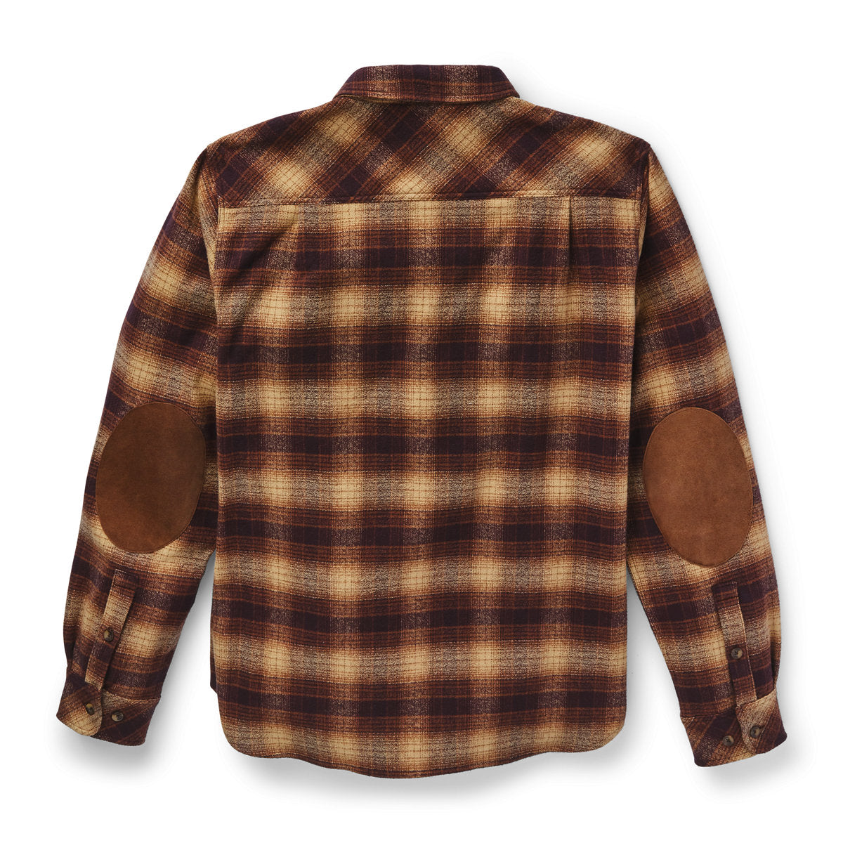 Cedar Mill Cotton Flannel Shirt Espresso Plaid