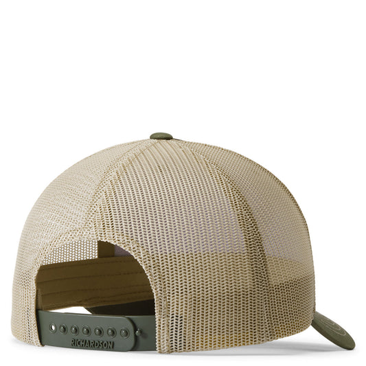 Evergreen Trucker Cap Olive/Tan