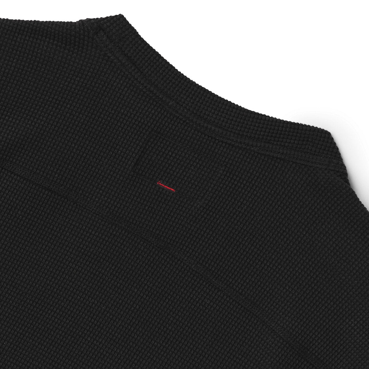 Santiam Waffle LS Tee Black