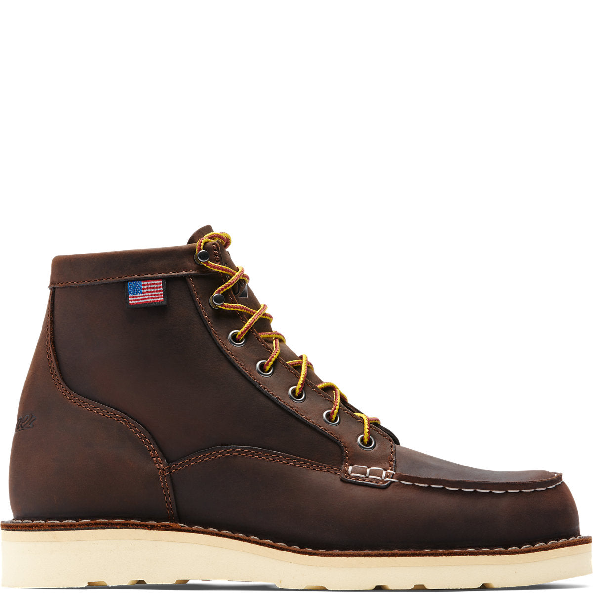 Bull Run Moc Toe 6" Brown Steel Toe