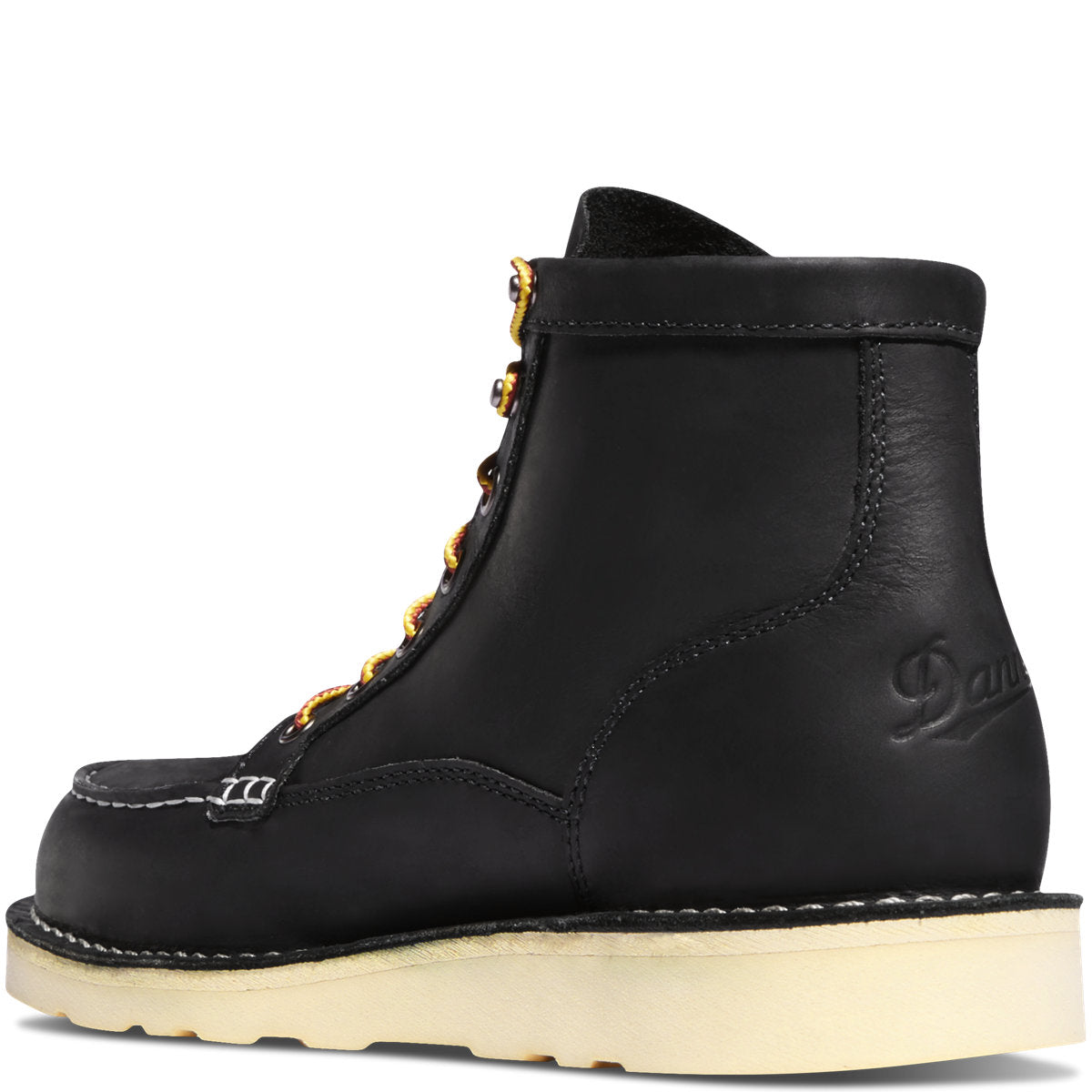 Bull Run Moc Toe 6" Black Steel Toe