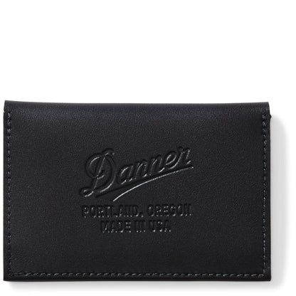 Leather Wallet 4.5" x 3.5" Black