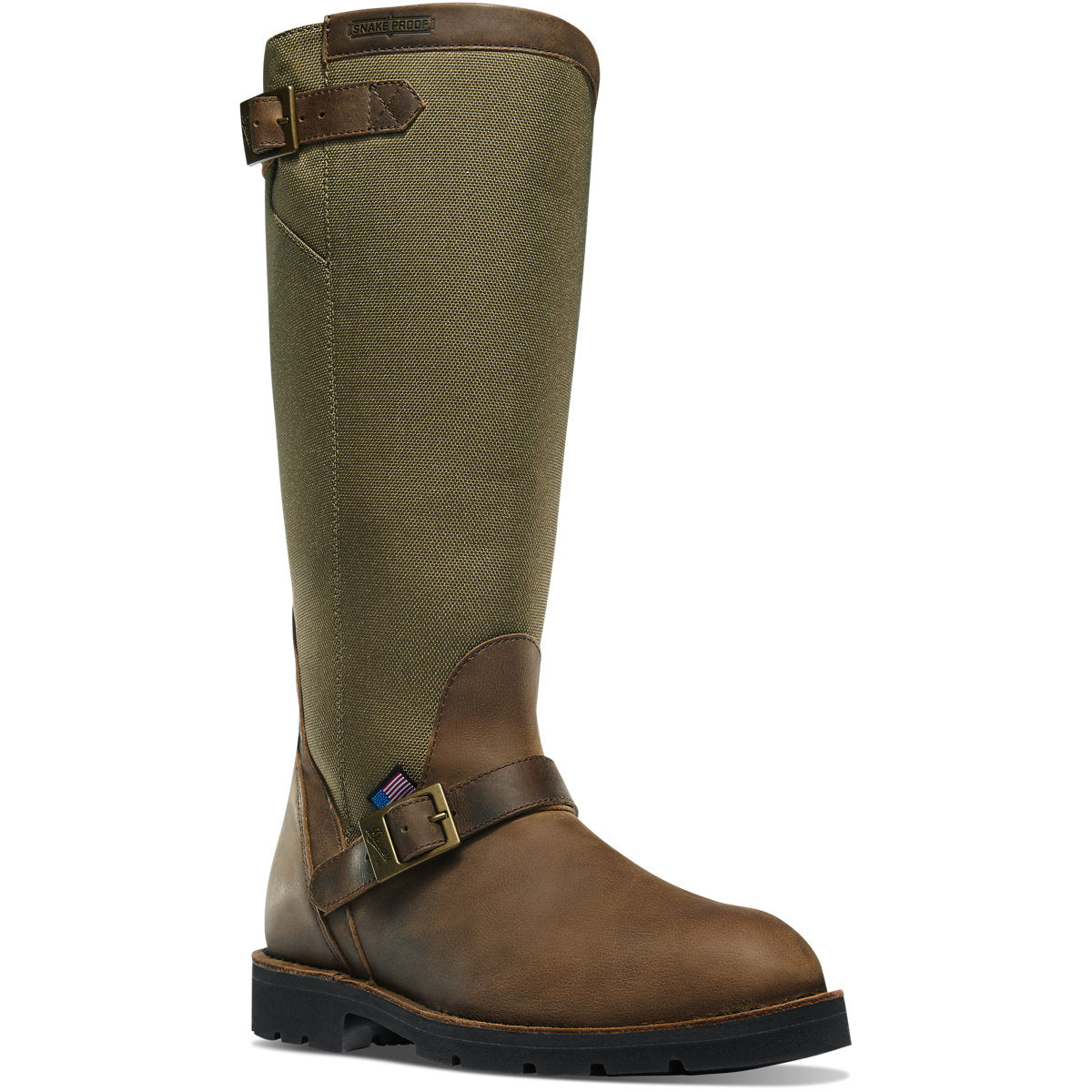 San Angelo Snake Boot Brown