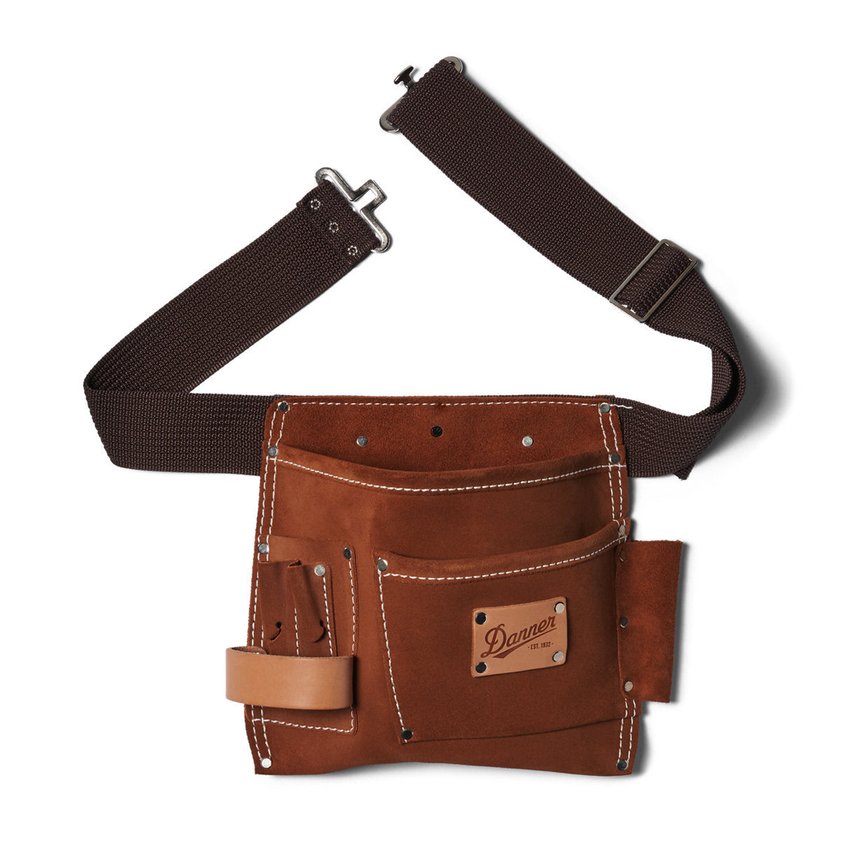 Tool Belt Brown Suede