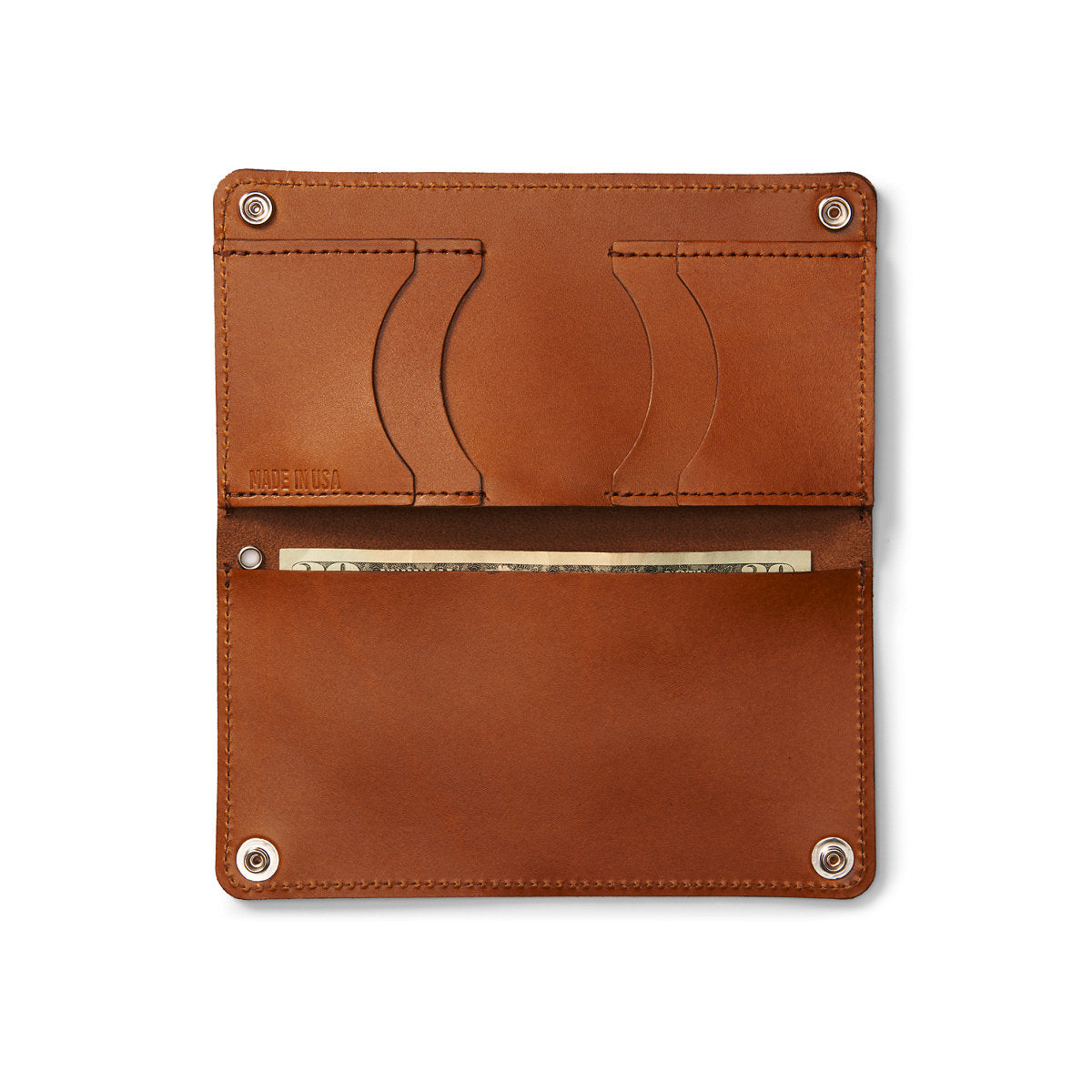 Trucker Wallet 7.5" x 4" - Leather Latigo