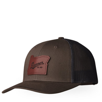 Oregon Patch Trucker Cap Green/Brown