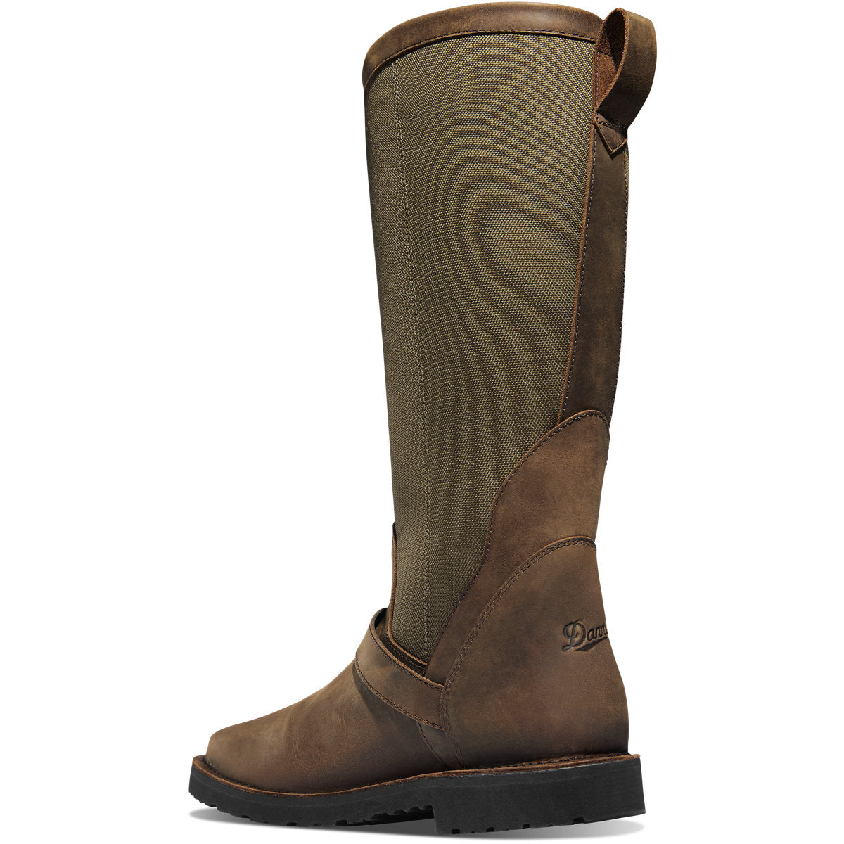 San Angelo Snake Boot Brown Square Toe