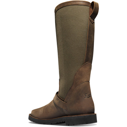 San Angelo Snake Boot Brown Square Toe