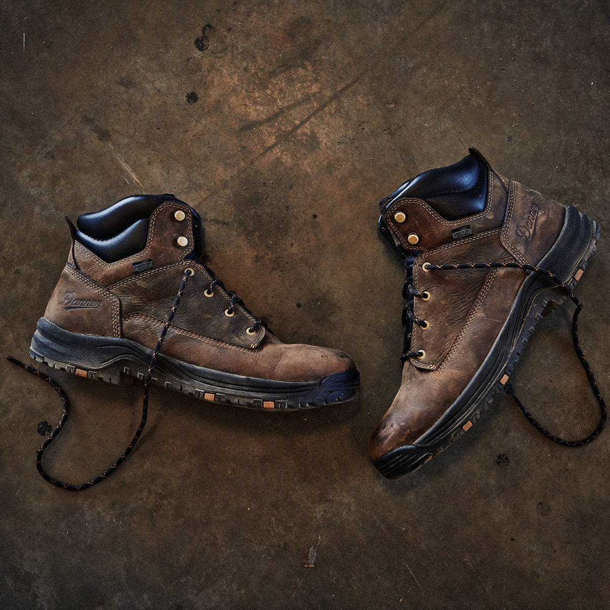 Caliper 5" Brown Aluminum Toe