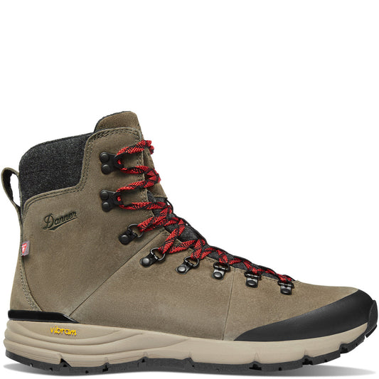 Arctic 600 Side-Zip Brown/Red Insulated 200G