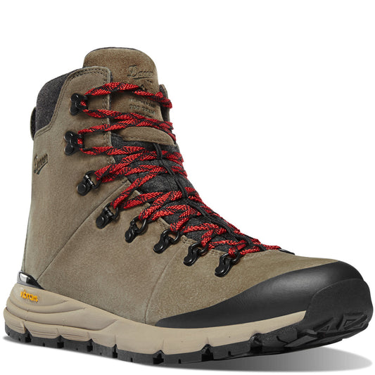 Arctic 600 Side-Zip Brown/Red Insulated 200G