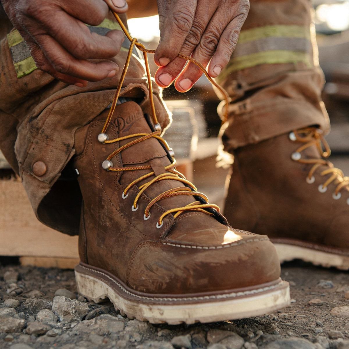 Cedar River 6" Brown Aluminum Toe