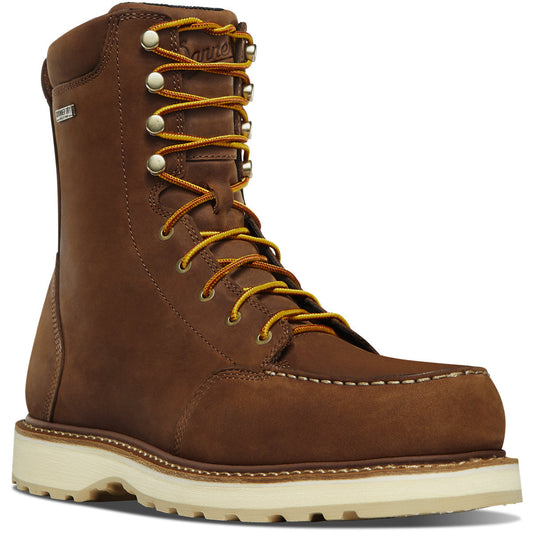 Cedar River 8" Brown Aluminum Toe