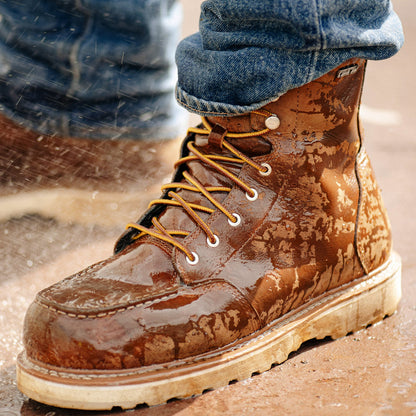 Cedar River 8" Brown Aluminum Toe