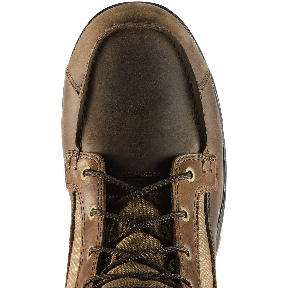 Sharptail Snake Boot Side-Zip 17" Dark Brown