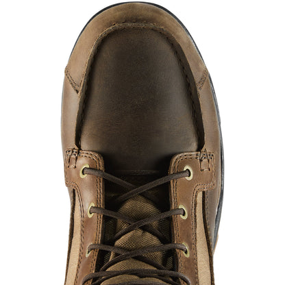 Sharptail Snake Boot Side-Zip 17" Dark Brown