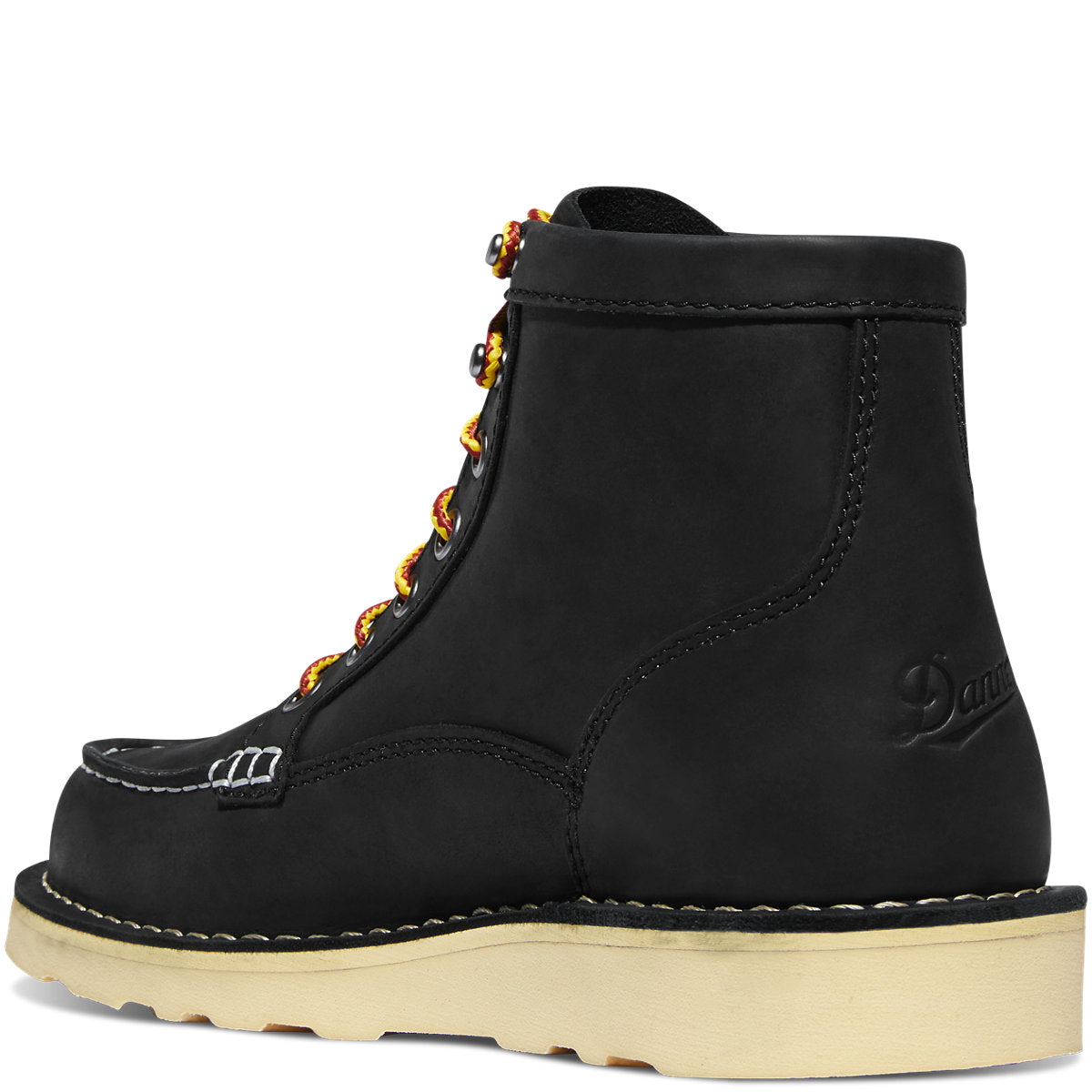 Bull Run Moc Toe 6" Black