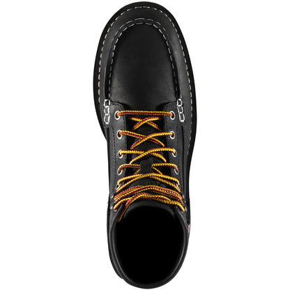 Bull Run Moc Toe 6" Black