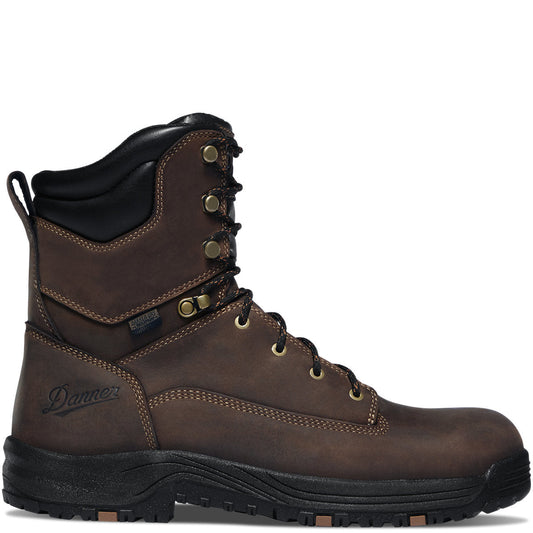 Caliper 8" Brown Aluminum Toe