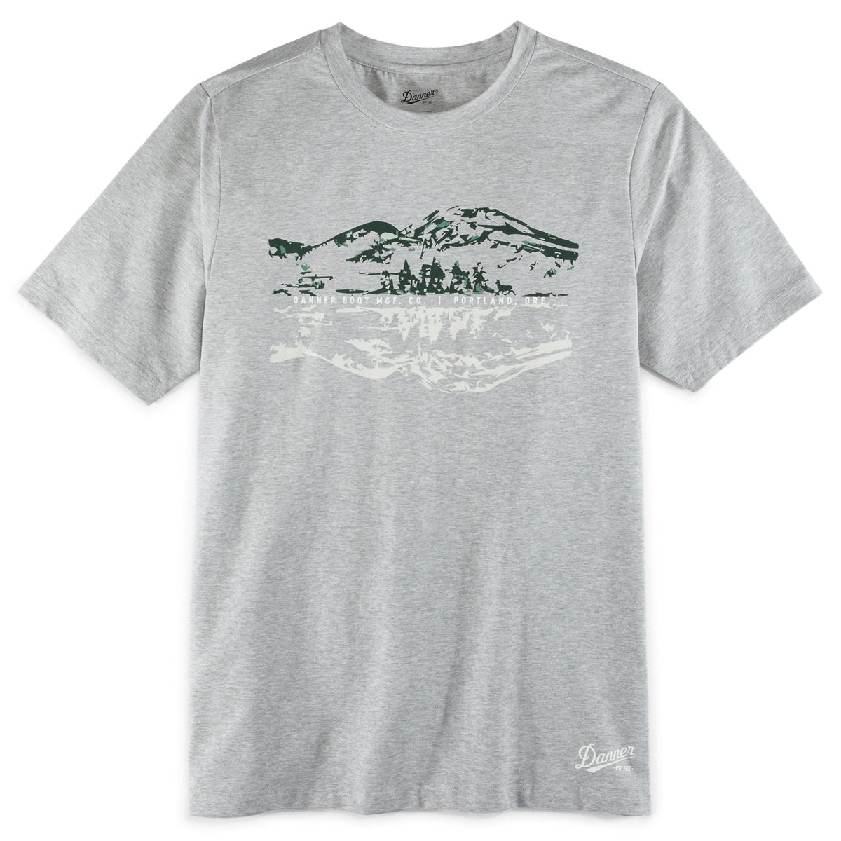 Cascades Tee Gray
