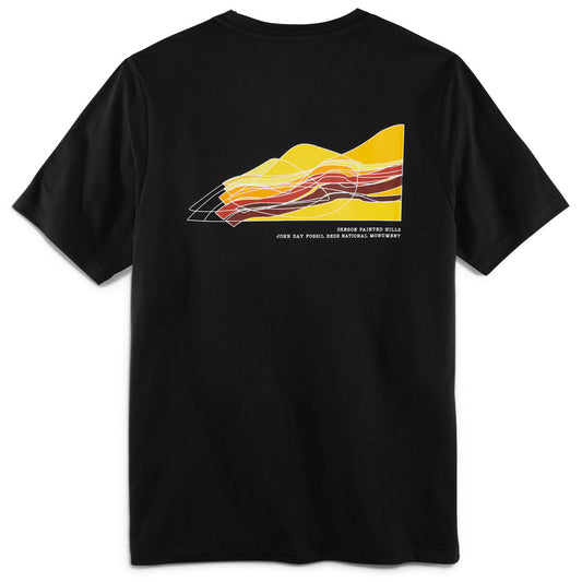 Painted Hills Tee Black