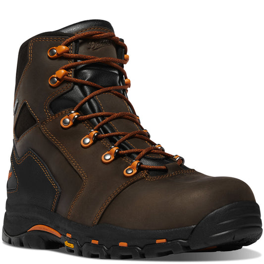 Vicious 6" Brown/Orange Composite Toe (NMT)