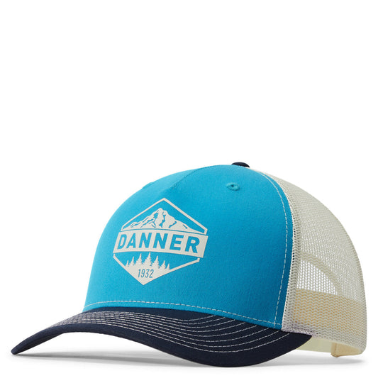 Evergreen Trucker Hat Blue Teal