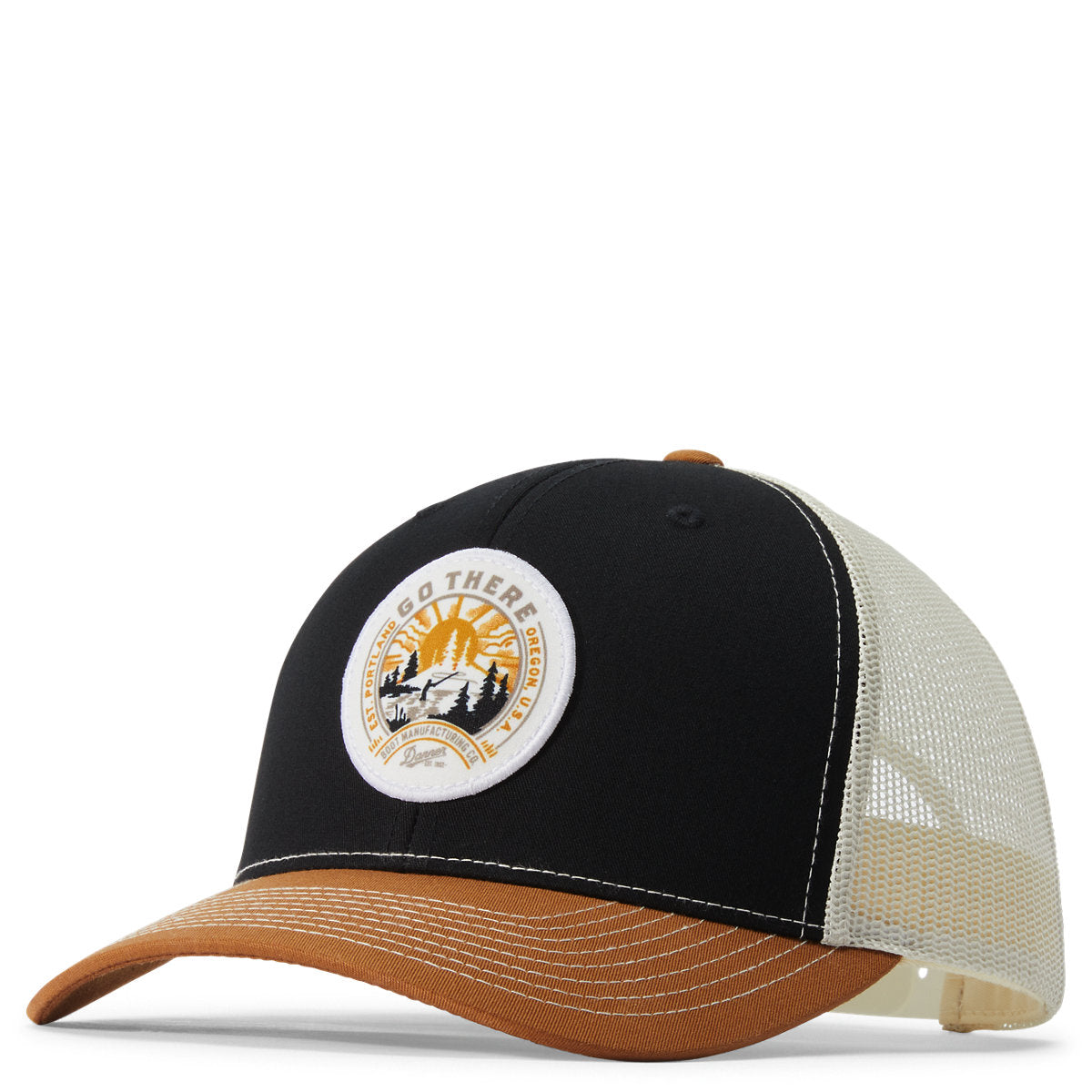 Go There Flyfisher Cap Black/Birch/Caramel