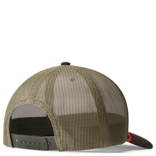 Mountain Crest Trucker Hat White/Loden/Brown