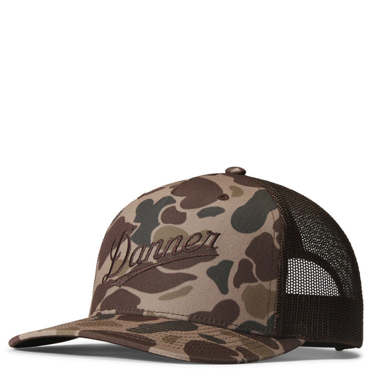 Trucker Cap Brown Duck Camo