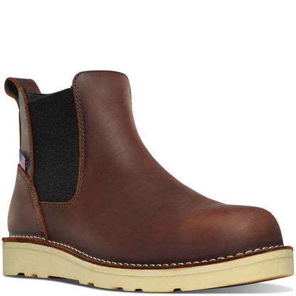 Bull Run Chelsea 6" Brown - Steel Toe