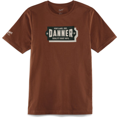 Banner Tee Brick Red