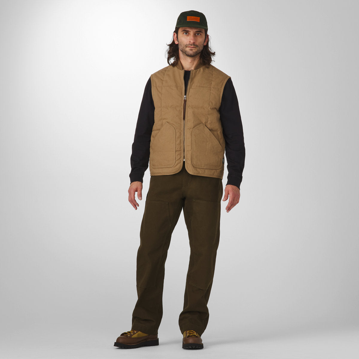 Oxbow Primaloft Vest  Dark Khaki/Olive