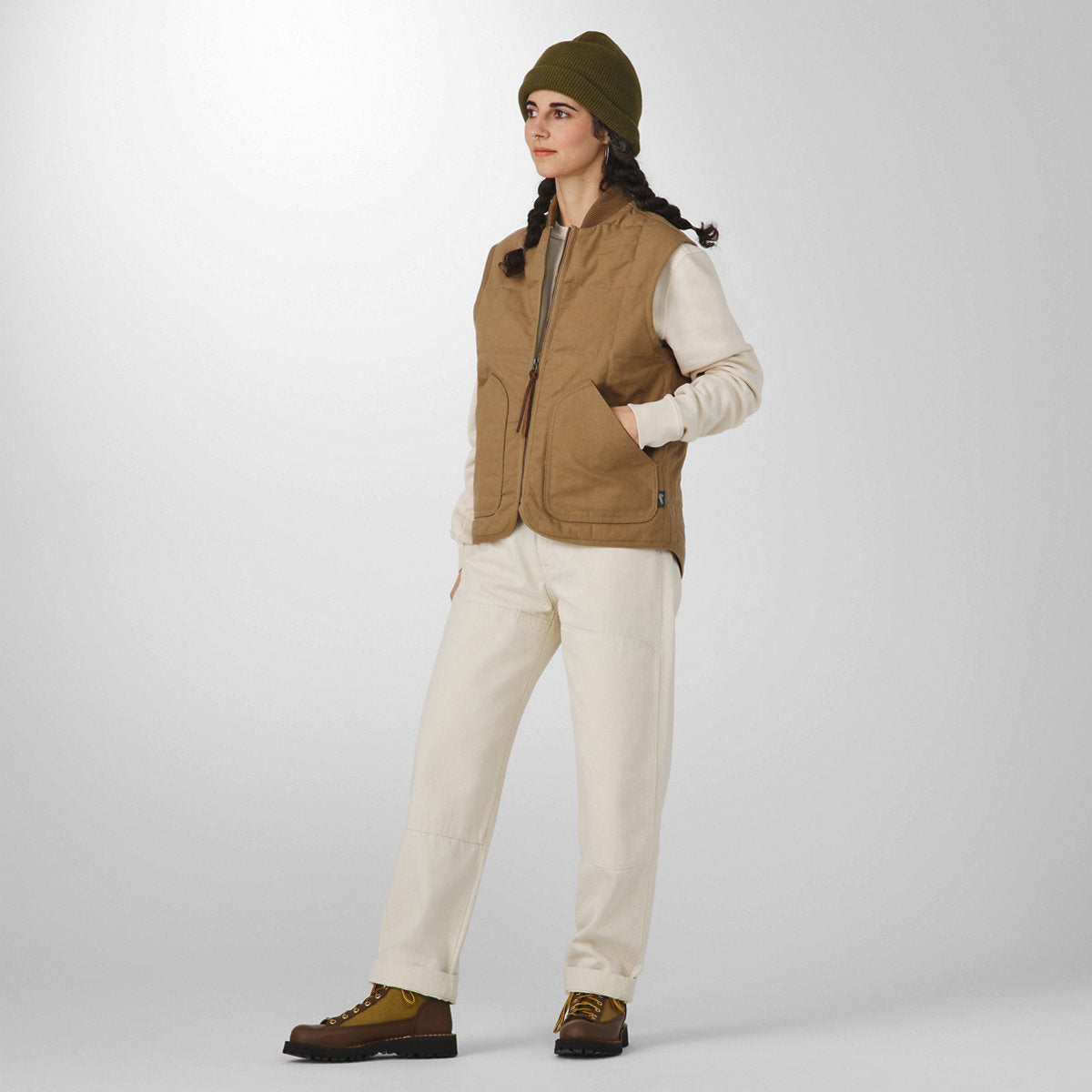 Oxbow Primaloft Vest  Dark Khaki/Olive