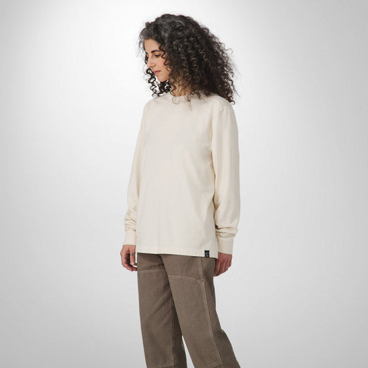 Heavyweight Long Sleeve Tee Natural