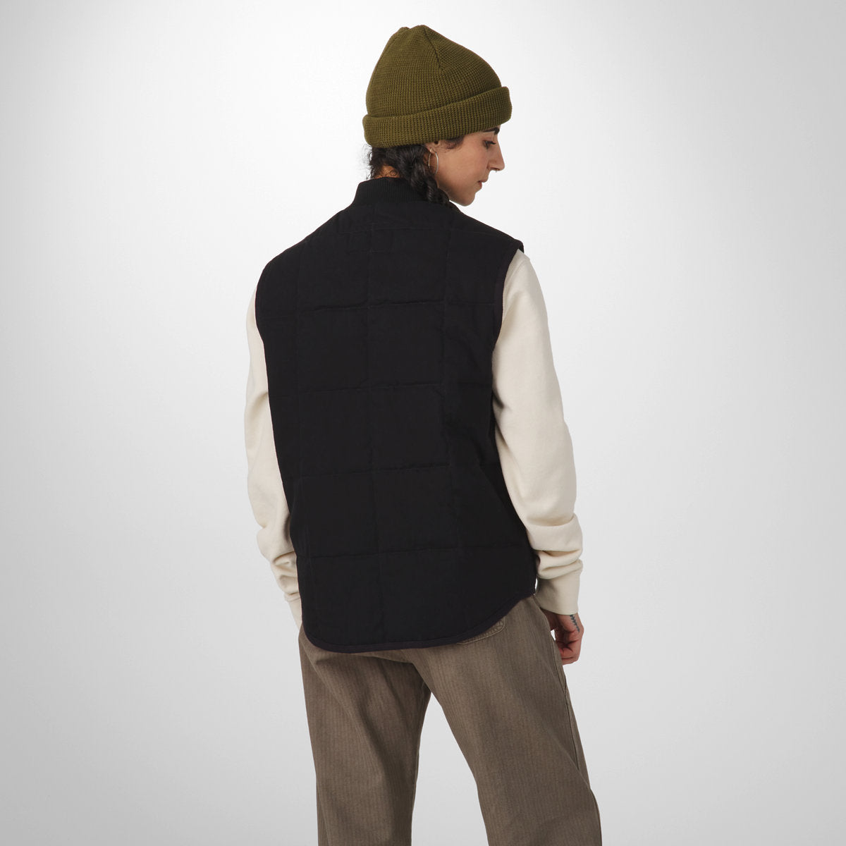 Oxbow Primaloft Vest  Black/Olive