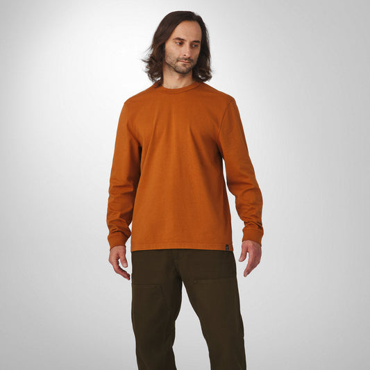 Heavyweight Long Sleeve Tee Glazed Ginger