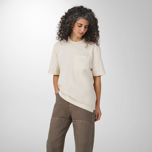 Heavyweight Pocket Tee Natural