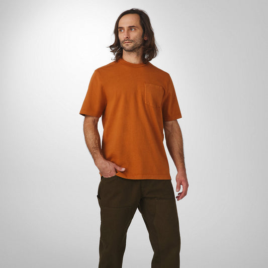 Heavyweight Pocket Tee Natural