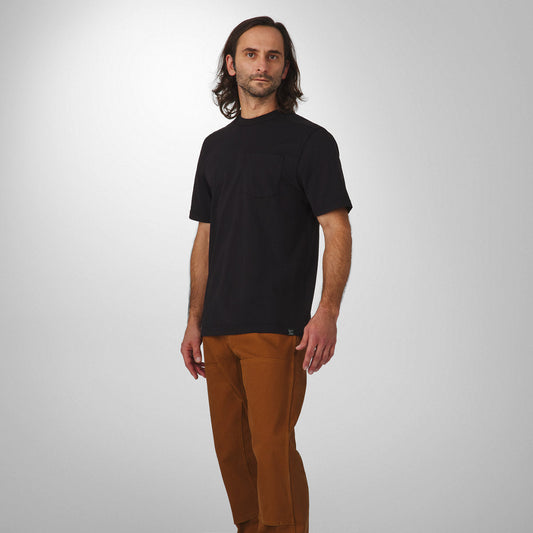 Heavyweight Pocket Tee Black