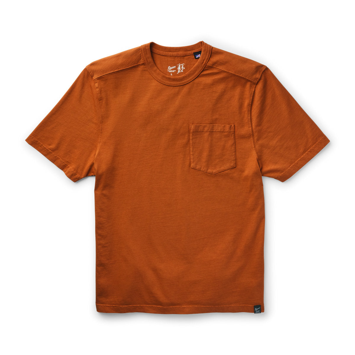 Heavyweight Pocket Tee Glazed Ginger