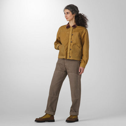 Maywood Waxed Canvas Jacket  Tan/Espresso