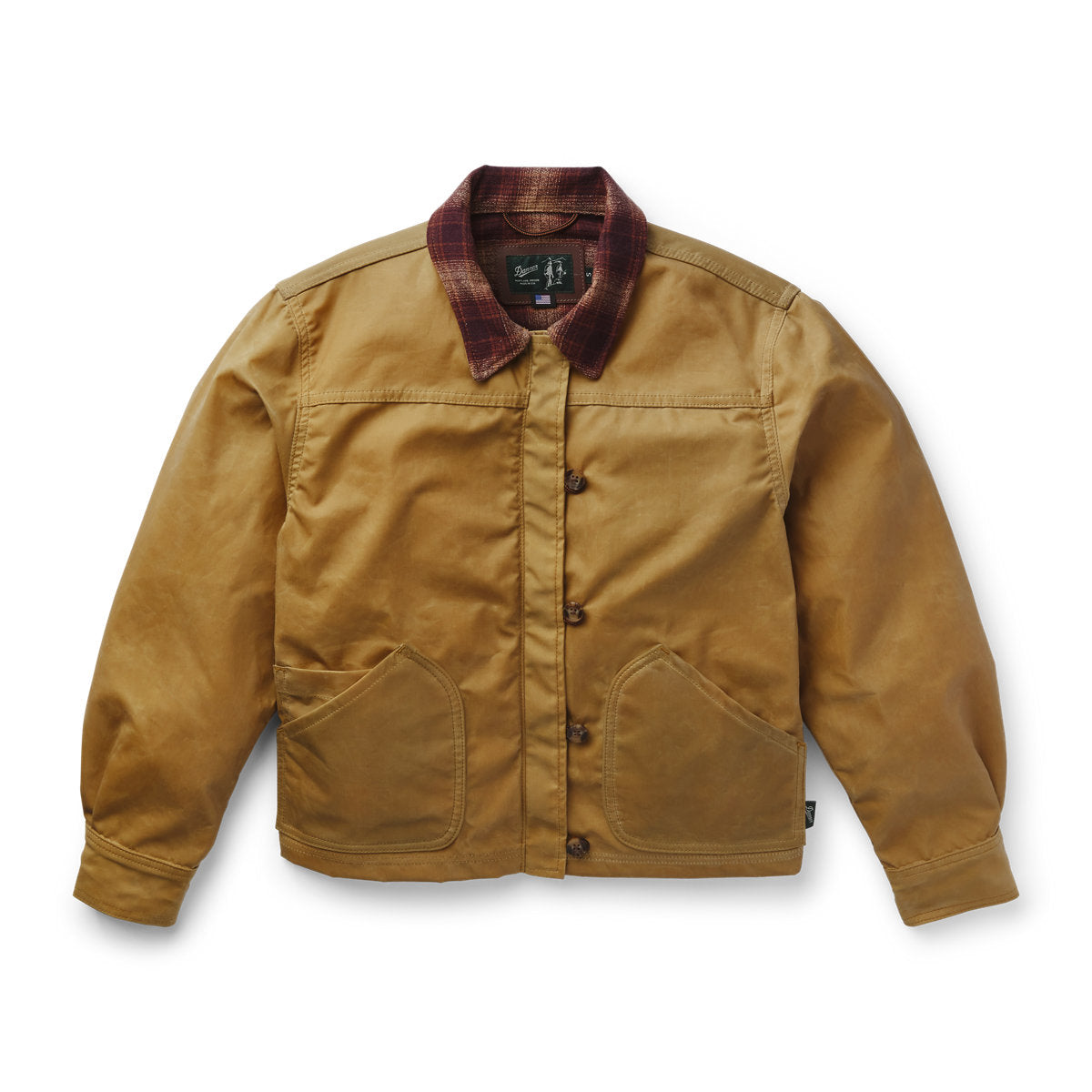 Maywood Waxed Canvas Jacket  Tan/Espresso