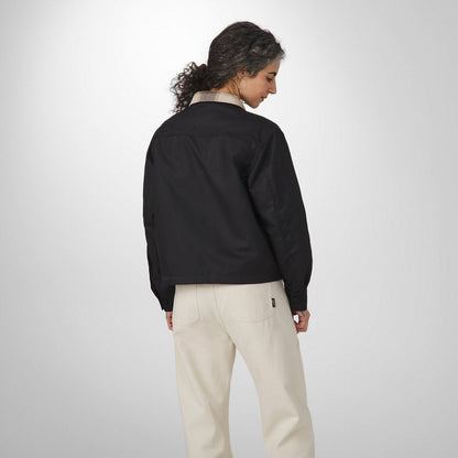 Maywood Waxed Canvas Jacket  Black/Earth