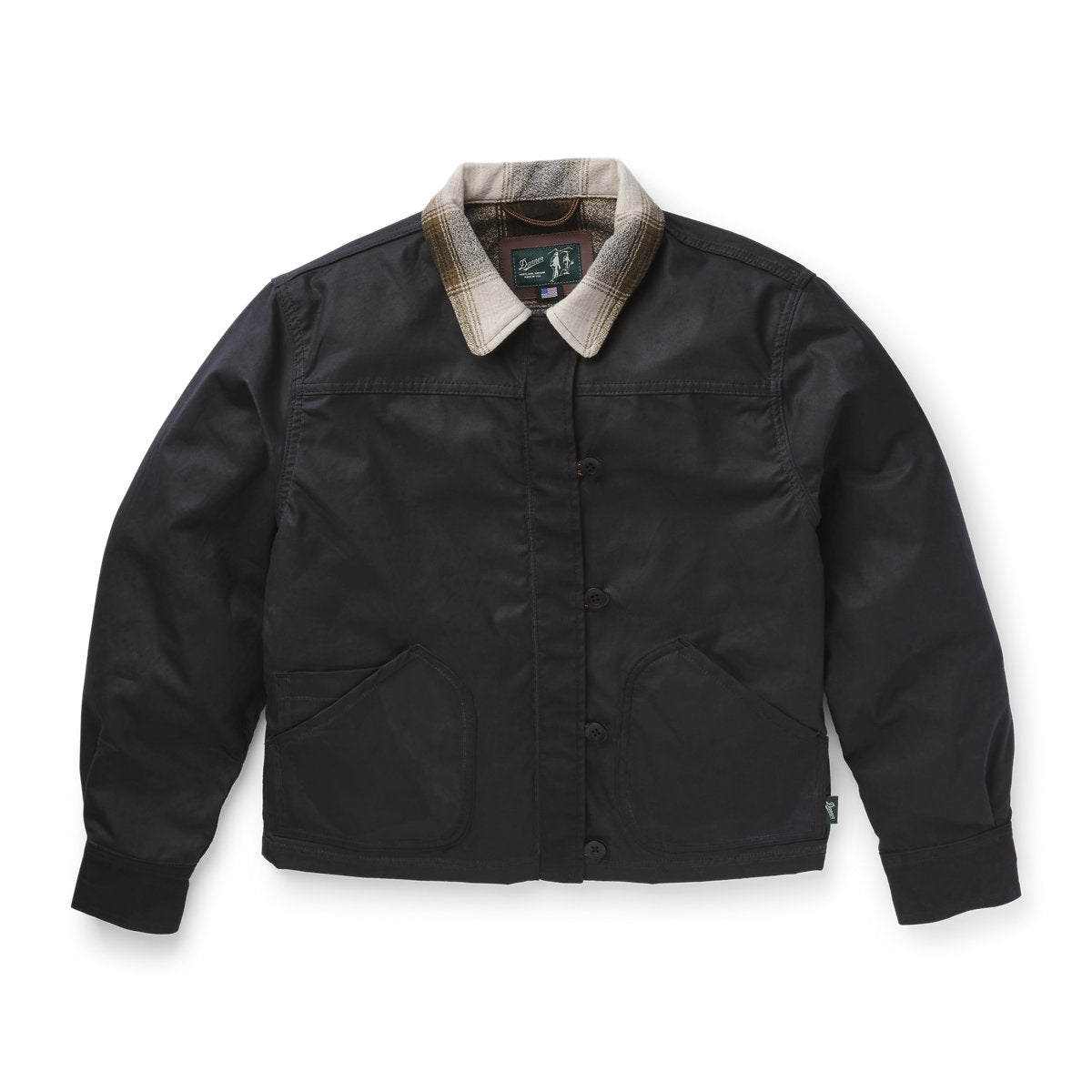 Maywood Waxed Canvas Jacket  Black/Earth