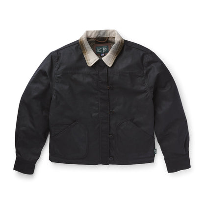 Maywood Waxed Canvas Jacket  Black/Earth