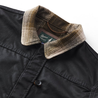 Maywood Waxed Canvas Jacket  Black/Earth