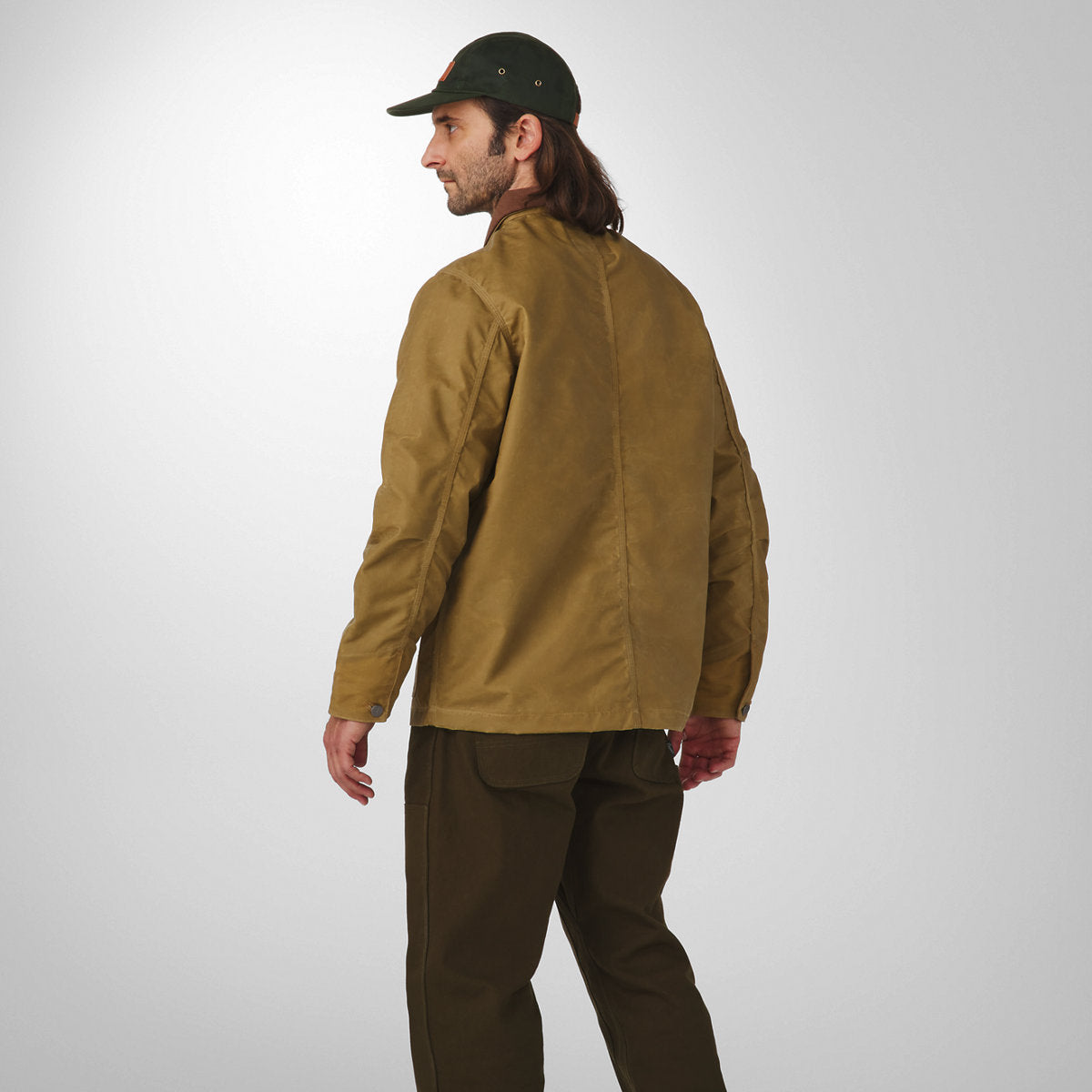 Shipyard Waxed Canvas Jacket  Tan/Bison