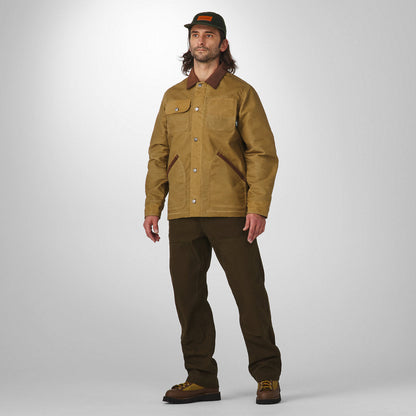 Shipyard Waxed Canvas Jacket  Tan/Bison